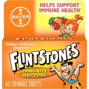 Flintstones Chewable Kid's Multivitamin w/ Immunity Support, 60 Count