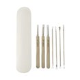 thumbnail image 1 of Grade Blackhead Extraction Tool Kit Blackhead Removal Tool Extractor Removal Kit for Blemishes 7 Piece Removal Tools for Nose Face, 1 of 8