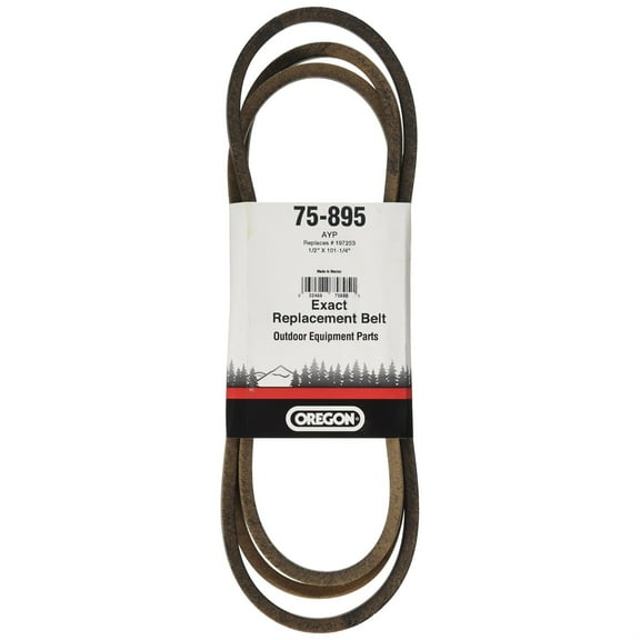 Oregon 75-895 1/2" by 101-1/4" Belt Lawn Mower Belts