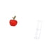 thumbnail image 5 of Estatua,Escultura de fruta artificial,estatua y artesanía,Colección de figuras de cerámica para decoración del hogar,Mesa auxiliar redonda,Mesa auxiliar redonda de acrílico transparente de, 5 of 8