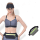thumbnail image 4 of Riñonera deportiva delgada para correr, fitness, entrenamiento, cinturón ajustable, compatible con teléfonos, para corredores, mujeres y hombres., 4 of 5