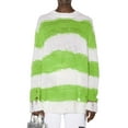 thumbnail image 1 of Fortune Femmes Pulls Amples Sweat-Shirt en Tricot à Manches Longues Déchirés Tops, 1 of 9