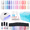 Colorful Rainbow, variant on Candy Lover Gel Nail Polish Kit with UV Lamp, 72W Nail Dryer, 15 Colors Colorful Rainbow Quick Dry Long-lasting Gel Nail Polish Set, Nail Polish Kit for Girl Lady Womens Manicure DIY Nail Gift