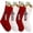 Red White, variant on 4PCS Christmas Stockings, 18inch Large Personalized Cable Knitted Xmas Hanging Stocking Decorations with Name Tags for Holiday Christmas Party Family Decor