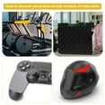thumbnail image 7 of Uxcell 1 Set 6D Carbon Fiber Vinyl Wrap 19.7" x 5ft Self-Adhesive with Scraper, Silver, 7 of 7