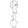 thumbnail image 1 of 2x Escultura de , Soporte para Sombrero de Estatua, Soporte de Exhibición de Joyería, 1 of 3