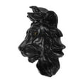thumbnail image 6 of TABLZONE Black Resin Lion Wall Sculpture - Elegant Animal Wall Decor for Living Room, Office, and Home, 6 of 6