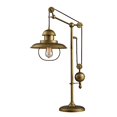 thumbnail image 1 of ElkGroup International D2252 Farmhouse Table Lamp In Antique Brass With Matching Metal Shade, 1 of 4