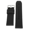 thumbnail image 2 of Comfortable, Durable & Easy Fit for Smart Watches, Black Premium Silicone Sport Watch Band, 2 of 8