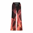 thumbnail image 4 of successthop Pajama Pant Men Printed Plus Size Wide Leg Pants with Pockets Elastic Trousers Drawstring Loungewear, 4 of 5