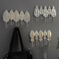 thumbnail image 3 of Leaves Hooks Holder Metal Hooks Golden Leaf Hooks Compatible With Hanging Gift S, 3 of 5