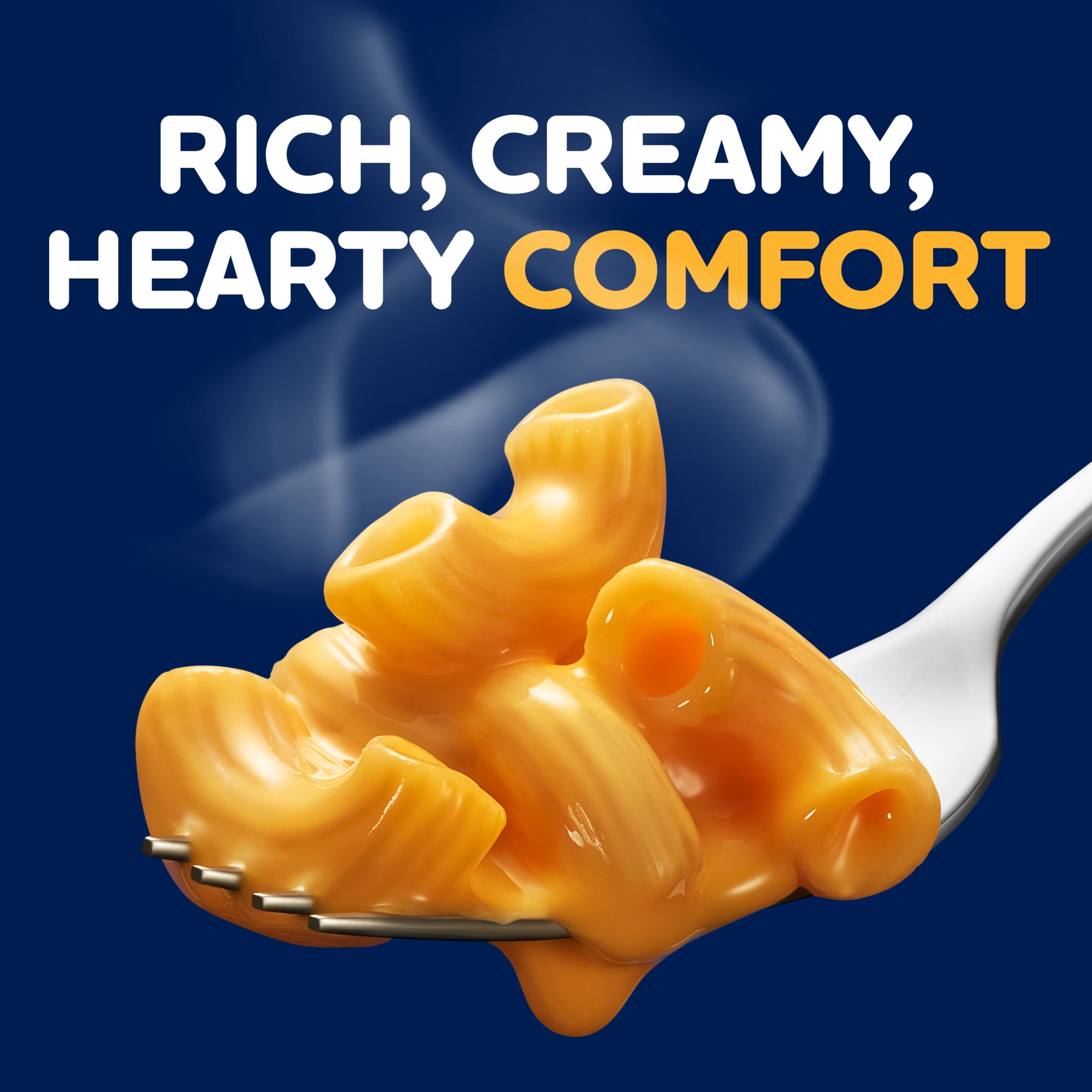 Kraft Deluxe Mac and Cheese, 1 Box, for Easy Dinner or Dinner Sides, Original Cheddar Cheese Flavor, No Artificial Dyes or Flavors, 14 oz