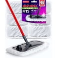 thumbnail image 1 of VanDuck 100% Cotton Terry Cloth Mop Pads 15x8 Inch 6-Pack (Handle is Not Included), 1 of 4