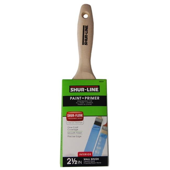 Shur-line 212334 2.5 in. Flat Premium Paint Brush