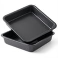 thumbnail image 4 of 8 Inch Cake Pan, 8x8 Non-Stick Baking Pan for Cakes, Brownies and Lasagna, Rust-Resistant Easy Clean Baking Pan, 4 of 9