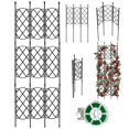 thumbnail image 1 of Plant Trellis Frame Sturdy Garden Trellis for Climbing Plants Outdoor Multifunctional Plant Support Trellis DIY Plant Trellis Decorative House Plant Support Trellis for Garden Plants, 1 of 10