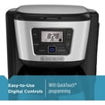 thumbnail image 3 of BLACK+DECKER CaféCraft 12-Cup Programmable Coffee Maker, 3 of 10
