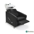 thumbnail image 3 of KLYNE Shampoo Backwash Unit (BLACK) with WHITE Shampoo Bowl, Adjustable Footrest and Faucet for Beauty Salon, Hair Salon, 3 of 8
