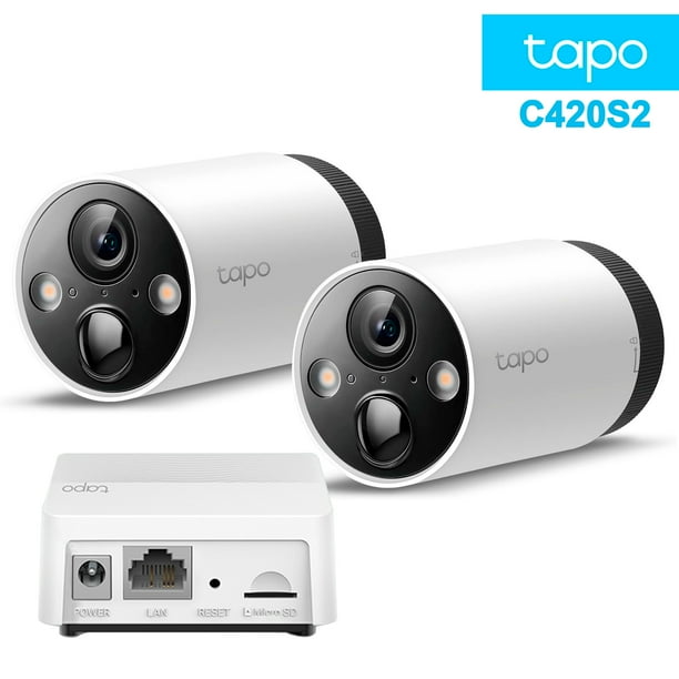 CAMARA DE SEGURIDAD TPLINK TAPO C420S2 INALAMBRICO QHD 2560X1440 EXTERIOR IP65
