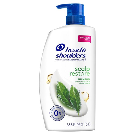 Head and Shoulders Anti-Dandruff Scalp Restore Shampoo (38.8 Fluid Ounce)
