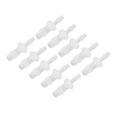 thumbnail image 3 of Reducing Straight Union Connector, 10Pcs Hose Barb Reducer Fitting,Reducing Straight Union Connector,PP Aquarium Air Pump Adapter, Hosepipefitting, 3 of 8