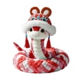 thumbnail image 3 of Juguete de peluche de serpiente Strade Fareast Limited Año Nuevo Chino Rojo 25cm, 3 of 8