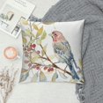 thumbnail image 2 of Orinice Bird Branch Leaves Graphic Decorative Pillow Cover for Home Couch Living Room Bed 22x22in, 2 of 5