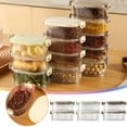 thumbnail image 1 of Caja de Almacenamiento de Especias Premium - Lata de Condimentos con Sabor A Vegetales, Verde MNFD, 1 of 5