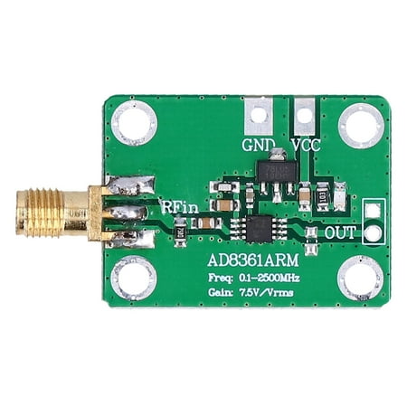 

Domqga Frequency Detector Module RF Microwave AM Detection Board 0.1‑2.5GHz Accessory AD8361