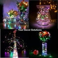 thumbnail image 2 of Powered Copper Wire Led String Lights, 33FT 100 LEDs Waterproof 8 Modes Decorative Fairy Lights for Outdoor Christmas Garden Patio Yard (Multicolor), 2 of 8