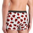 thumbnail image 6 of Cauagu Ladybug And Heart Print Boxer Briefs for Men,Comfortable Breathable Men's Underwear Moisture Wicking Underpants -XX-Large, 6 of 8