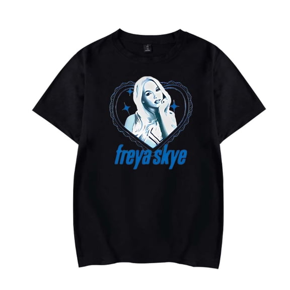 Freya Skye T-Shirt Women Men Casual Crewneck Short Sleeve Fashion Tee