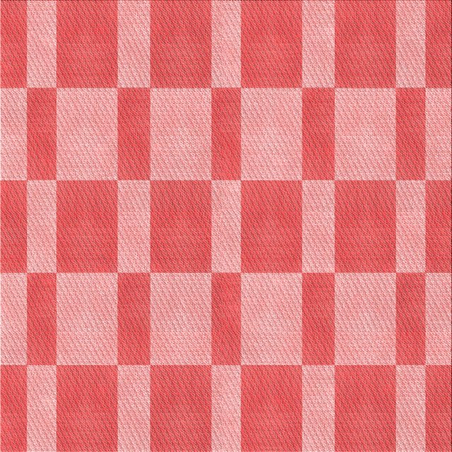 Ahgly Company Tapis d'Intérieur Lavable en Machine Carré Transitionnel Corail Clair Rose, 8 Pieds Carré