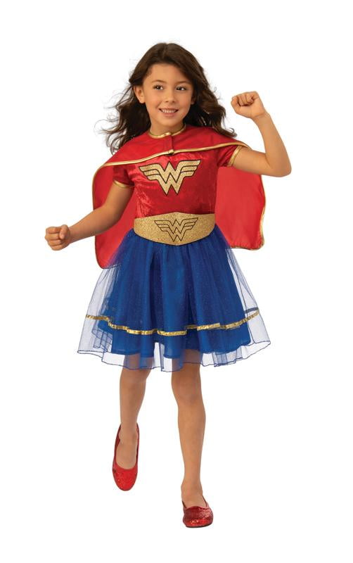 Rubies Wonder Woman Girls Halloween Costume - Walmart.com