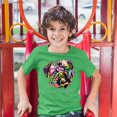 thumbnail image 3 of Tee Hunt Adorable Pug Youth T-Shirt Andy Maxx Dog Kids, Green, Medium, 3 of 5