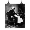 thumbnail image 2 of Print: James A. Garfield and Little Mollie Garfield, circa 1865, 2 of 4