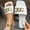 White, variant on Slide Sandals for women Chain Accent Leather Slides Square Toe Flat Sandals Office Vacation Travel Walking Daily Casual Summer Footwear