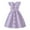 Z01A Purple, variant on ERkkoi Girls Summer Dress Elegant Cap Sleeve Striped Cute Dresses For Girls Casual V Neck Flowy Mini Dress Brick Red 7-8 Years
