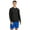 Black, variant on Men’s L/S UPF 50+ Relax Fit II Swim Shirt, Crew Neck, Long Sleeve, Athletic (Men’s)