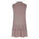 thumbnail image 4 of Puntoco Vestido De Manga Corta Con Cuello En V, Vestido Sexy Con Estampado De Lunares Florales Y Manga Corta Para Mujer Sin Estampado De Posicionamiento Caqui Xl, 4 of 5