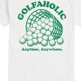 thumbnail image 3 of Instant Message - Golfaholic Short Sleeve Graphic T-Shirt, 3 of 6