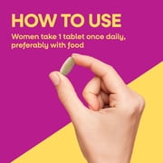 Natures Way Alive! Womens 50+ Ultra Potency Complete Daily Multivitamin Tablets, 60 Count