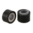 thumbnail image 5 of 500 Pcs Black 5mm Silicone Lined Micro-ring Links Beads for I Stick Hair Extension Installation and Feathers, 5 of 9