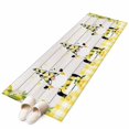 thumbnail image 2 of Lemon Gnomes 2'x6' Runner Rug, Summer Botanical Fruit Wooden Grain Plaid Washable Non-Slip Area Rugs for Hallway Kitchen Floor Bedroom Entryway, StainResistant Laundry Carpet Decoration Indoor Mat, 2 of 9