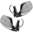 thumbnail image 4 of TRQ Power Chrome & Black Mirrors Pair Set for 00-06 Toyota Tundra Pickup Truck MRA09172, 4 of 4