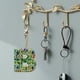 thumbnail image 4 of Cuadros Decorativos DIY diamante arte llaveros hecho a mano punto taladro llavero letras señora bolso colgante Wdftyju de costura negro 4 estilos, 4 of 9