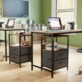 thumbnail image 2 of Mesa Auxiliar de 3 Niveles Marron FurnitureR Moderno, 2 of 4