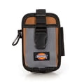 thumbnail image 1 of Dickies 2-Compartment Large Phone Pouch, Universal-fit Steel Clip for Tool Belt, Security Strap Over Phone, Carabiner for Quick-Clip Key Storage, 1 of 4