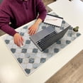 thumbnail image 3 of Sussexhome Large Mouse Pad for Desk - Cotton Mousepad for Desktop, Table, Office Desk Pad - Thin, Light, Portable Laptop Mat for Computer Mice - Machine Washable, Non-Slip, Foldable - 20" x 31.5", 3 of 8