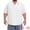 White, variant on DARING DIVA Men's Big & Tall Summer Beach Camp Collar Short Sleeve Shirt XL Light Blue